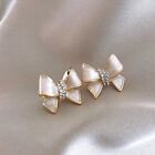 Gorgeous Stud Earrings White Wedding Prom Bowknot Bow Post Buy 1 Get 2 Free New