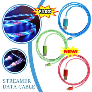 LED 100CM Fast Charge Type-C USB Cable Cord for Galaxy S10 S20 S21 S22 S23- - Picture 1 of 30