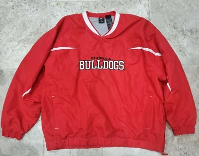 CHAQUETA CORTAVIENTOS JERSEY VINTAGE STARTER GEORGIA BULLDOGS HOMBRE TALLA XL Foto 1 de 4