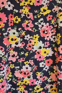 Kate Spade tablecloth wildflower bouquet colorful spring classy cotton 60 X 79 - Picture 1 of 6