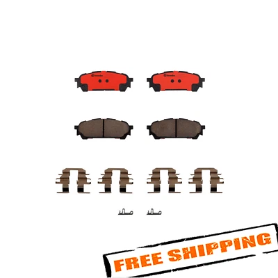 Brembo P78014N Ceramic Rear Disc Brake Pad Set for 2004-2008 Subaru Forester - Image 1 of 4