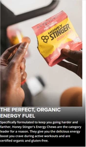 Honey Stinger Energy Chews 4 Pack, All-Natural Athletic Performance Fuel FSH - Picture 1 of 10