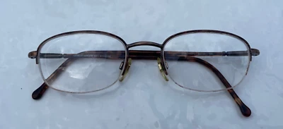 ВИНТАЖНЫЙ МУЖСКОЙ GIORGIO ARMANI ИТАЛИИ КОРИЧНЕВЫЙ ЧЕРЕПАХОВЫЙ КОРПУС ОЧКИ 255 1021 50 20 140 - Изображение 1 из 4