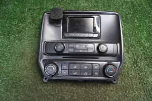 2014 CHEVROLET SILVERADO 1500 RADIO DASH INFO DISPLAY AUDIO CONTROL OEM 23168161 - Picture 1 of 5