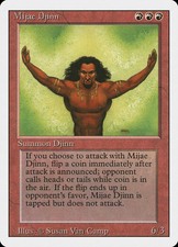 1X Mijae Djinn Revised Edition EX MTG CARD