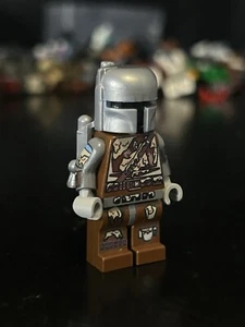 Lego Star Wars Pre-Beskar Mud Din Djarin Mandalorian Hudsons Custom RARE /25 - Picture 1 of 3