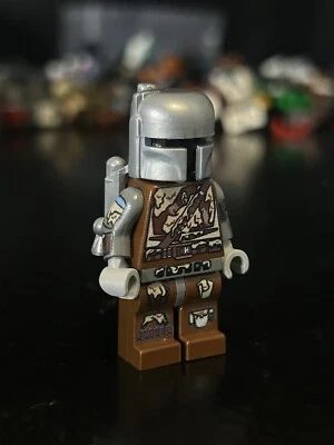 Lego Star Wars Pre-Beskar Mud Din Djarin Mandalorian Hudsons Custom RARE /25 - Image 1 of 3