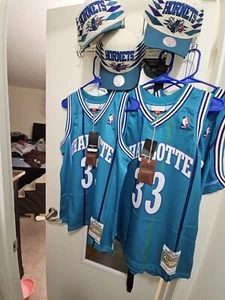 Alonzo Mourning Med 92-93 Mitchell And Ness Swingman & HATš§¢New 100% Authentic - Picture 1 of 24