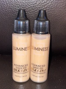 Set di 2 FONDOTINTA AEROGRAFO NUOVO SIGILLATO LUMINESS ADVANCED SHADE 030 SETA 4 IN 1 - Foto 1 di 2