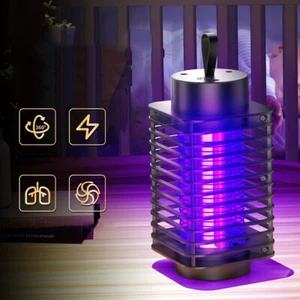 Electric Fly Bug Zapper Mosquito Insect Killer Light USB Trap Pest Control Lamp - Picture 1 of 12