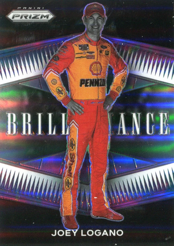 2022 Panini Prizm Racing Brilliance PRIZM insert B-10 Joey Logano - Image 1 of 1