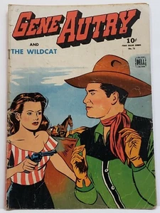 Cómic de cuatro colores #75 Gene Autry and the Wildcat de Dell - Cowboy Cantante Western - Imagen 1 de 7