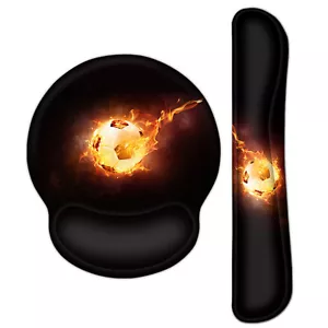 High Quality Mouse Pad Wrist Support & Keyboard Wrist Pad Combo Set - 3187 - Picture 1 of 5