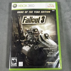 Fallout 3 - Edición Juego del Año (Xbox 360, 2009) Completo Probado Funcionando - Imagen 1 de 6