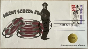 Edición Limitada Medalla de Oro Pantalla Silenciosa Estrellas 2821 Charlie Capellán - Imagen 1 de 1