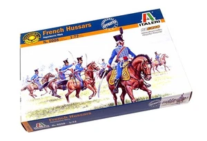 ITALERI Historics 1/72 Guerras Napoleónicas Húsares Franceses Escala Hobby 6008 T6008 - Imagen 1 de 2