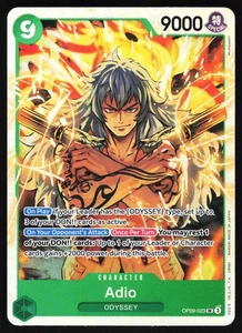 Adio OP09-023 One Piece TCG Foil SR NM - Picture 1 of 2