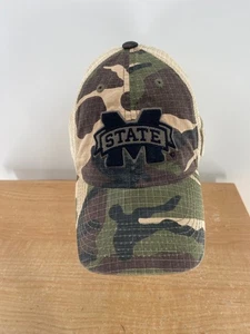 Mississippi State Bulldogs Hat Top of the World Men's Adjustable Camo - Picture 1 of 6