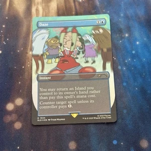 Daze Borderless Foil MTG Single, Secret Lair, Rare 1934 NM - Picture 1 of 4