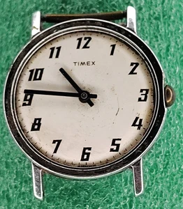 Lotto ricambi orologio vintage C1425 uomo anni 70 Timex Mercury carica manuale movimento - Foto 1 di 3