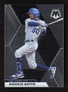 Mookie Betts 2021 Panini Mosaic #144 Los Angeles Dodgers - Picture 1 of 2