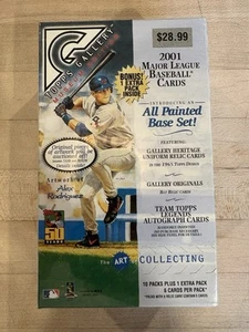 2001 Topps Gallery Baseball Factory Sealed Box - Albert Pujols Ichiro Suzuki RC - Picture 1 of 2