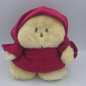 VINTAGE Chubbles Giocattolo 1984 Cappuccio Marrone, Creatura Orso Alieno, Testato (9v) - Foto 1 di 10