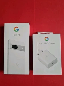 Google Pixel 7a 5G Smartphone 8GB RAM, 128GB Storage, Snow Android, Unlocked . - Picture 1 of 4