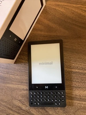 Minimal Phone MP01 , Onyx  128 GB New Open Box, Black Dual Sim - Image 1 of 4