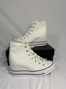 Zapatos de plataforma con cuña Converse Chuck Taylor All Star talla 9,5 para mujer / A11908C - Imagen 1 de 8