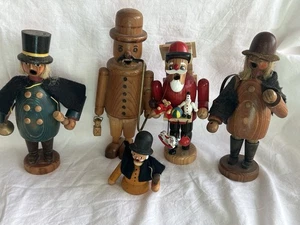 Konvolut Räuchermännchen,  Räuchermänner, Erzgebirge Zum basteln - Picture 1 of 15