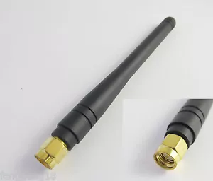 10 piezas antena de radio SMA macho enchufe recto 10 cm GSM GPRS 315 MHz - Imagen 1 de 1