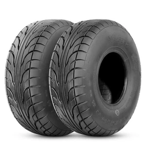 ATV Tires 145/70-6 Street Go-Kart Mini Bike Tire 145x70-6 145x70x6 Premium Set 2 - Picture 1 of 9
