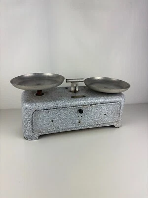 Ancienne Balance de Ménage Torix émaillé Force 5KG  - Photo 1/4