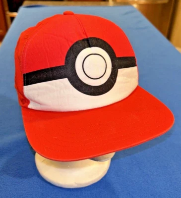 Gorra de béisbol Nintendo Pokemon PokeBall juvenil Snapback Foto 1 de 4
