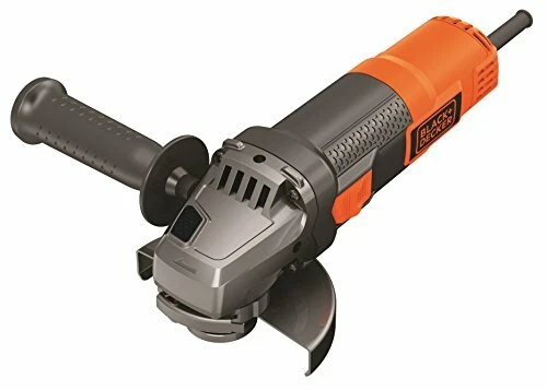 Black+Decker BEG210-QS Smerigliatrice Angolare, 900 W, Arancio/Nero, 115 (k3Y) - Immagine 1 di 1