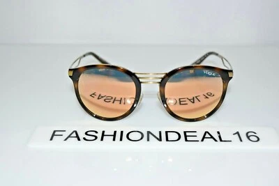 Vogue Havana Gold Mirrored VO5132-S W6565 52-22-135 Sunglasses - Image 1 of 4
