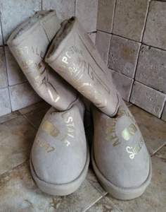 Botas Aeropostale para mujer beige imitación piel gamuza talla 8,5 nuevas con etiquetas - Imagen 1 de 7