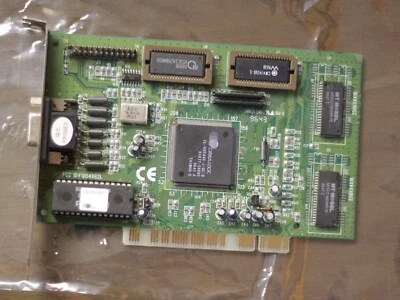 CIRRUS LOGIC CL-GD5440-J-QC-B 2 MB 2048 KB PCI VGA VIDEO CARD - Image 1 of 4