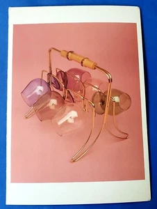 Postcard 1950 Brandy Balloons (Glasses) 50s Design Taschen - Picture 1 of 2