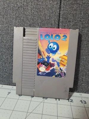 Adventures of Lolo 2 (Nintendo NES, 1990) Probado Funcionando Foto 1 de 4