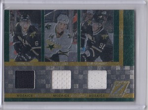 2010-11 Zenith Mozaics Materials Triple Jersey B. Richards/J. Benn +  *S5603