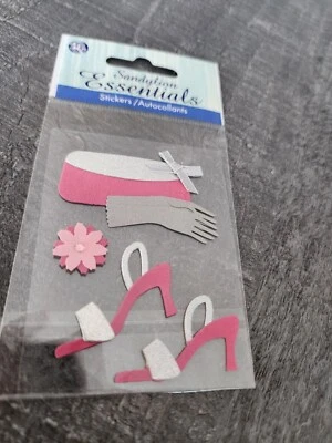 Pegatinas 3D - Guantes Rosa Zapatos Flor Sandylion Essentials 3D - NUEVO RETIRADO #28 Foto 1 de 3
