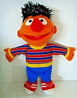 Juguete de peluche Sesame Street, Ernie 10" (2010/13 - Hasbro/Playskool) - Excelente  Foto 1 de 4