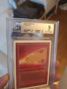 MTG FORK UNLIMITED BGS 9 MINT - Bild 1 von 5