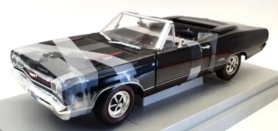 Ertl 1/18 Scale Diecast 32020 - 1969 Plymouth GTX - Black - Image 1 of 4