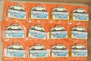 Norev 1:43 Scale Reproduction Dinky 520 Fiat 600D in Cream x 12 BNIB - Picture 1 of 1