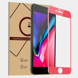 Full Coverage Tempered Glass Screen Protector Film For iPhone 14 SE 7 8 Plus - Picture 1 of 56