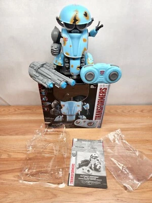Transformers The Last Knight Autobot Sqweeks Remote Control Robot Toy 9" RC - Image 1 of 4
