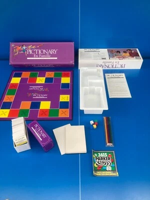 PICTIONARY JEU de société en Famille (Un mot en un coup de crayon PARKER )  N°8 - Photo 1/4